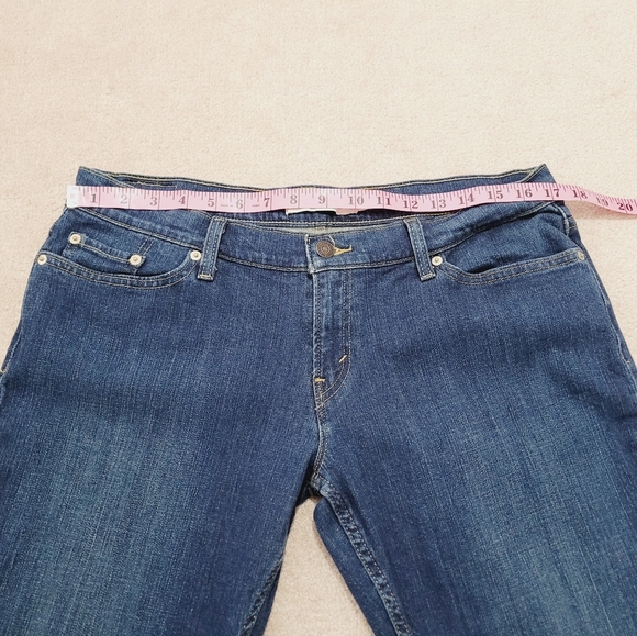 Levi’s 524 Bootcut Jeans Women’s Size 13 W31 L30 Dark Wash Stretch Denim  Casual - Picture 6 of 13